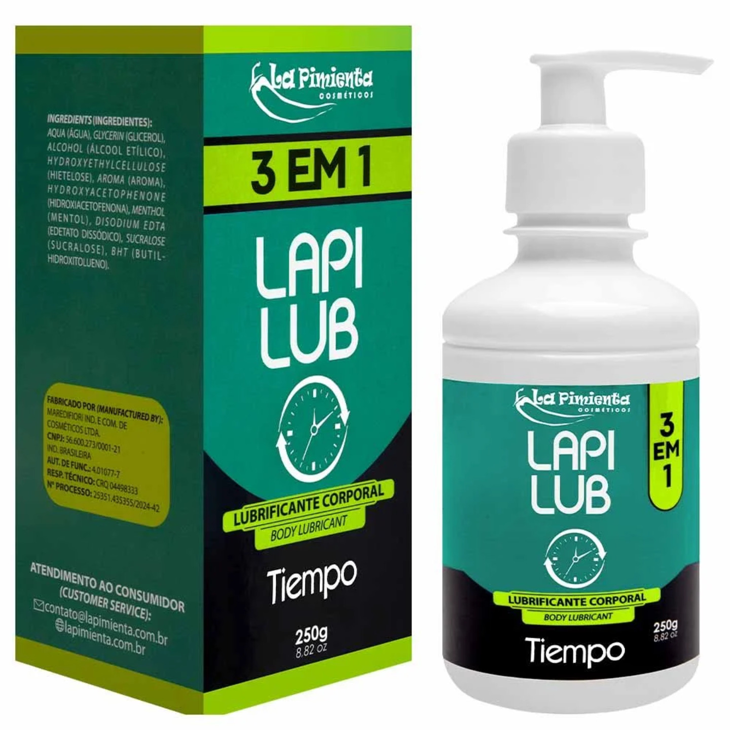 Gel Lapi Lub Tiempo La Pimienta